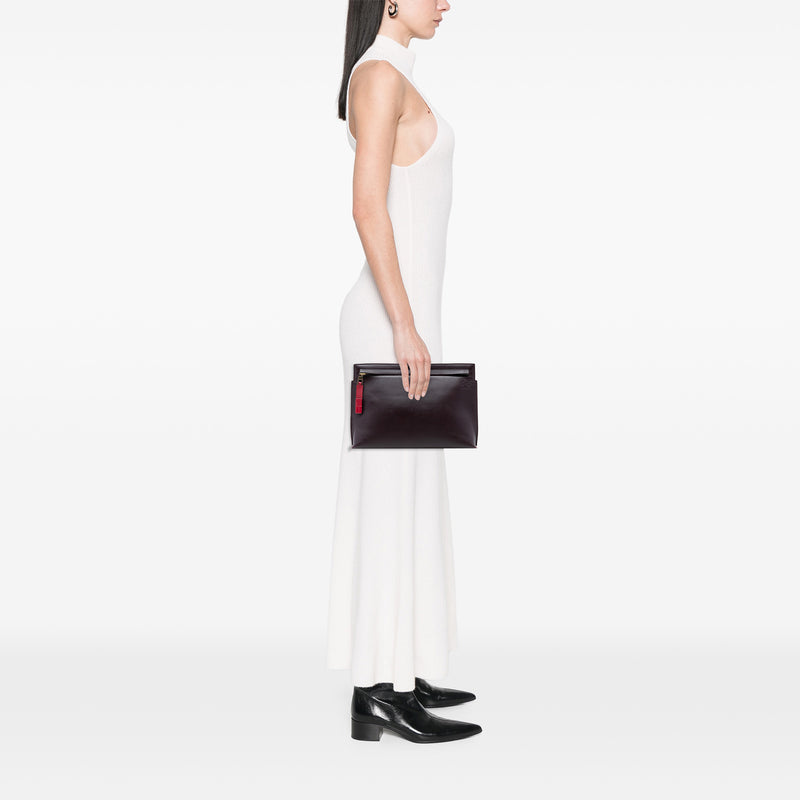 Bicolor Leather Anagram T Pouch - Image 7