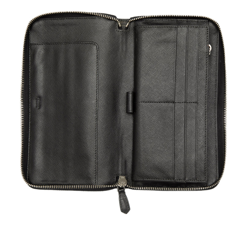 Saffiano Zip Around Travel Wallet - Image 4