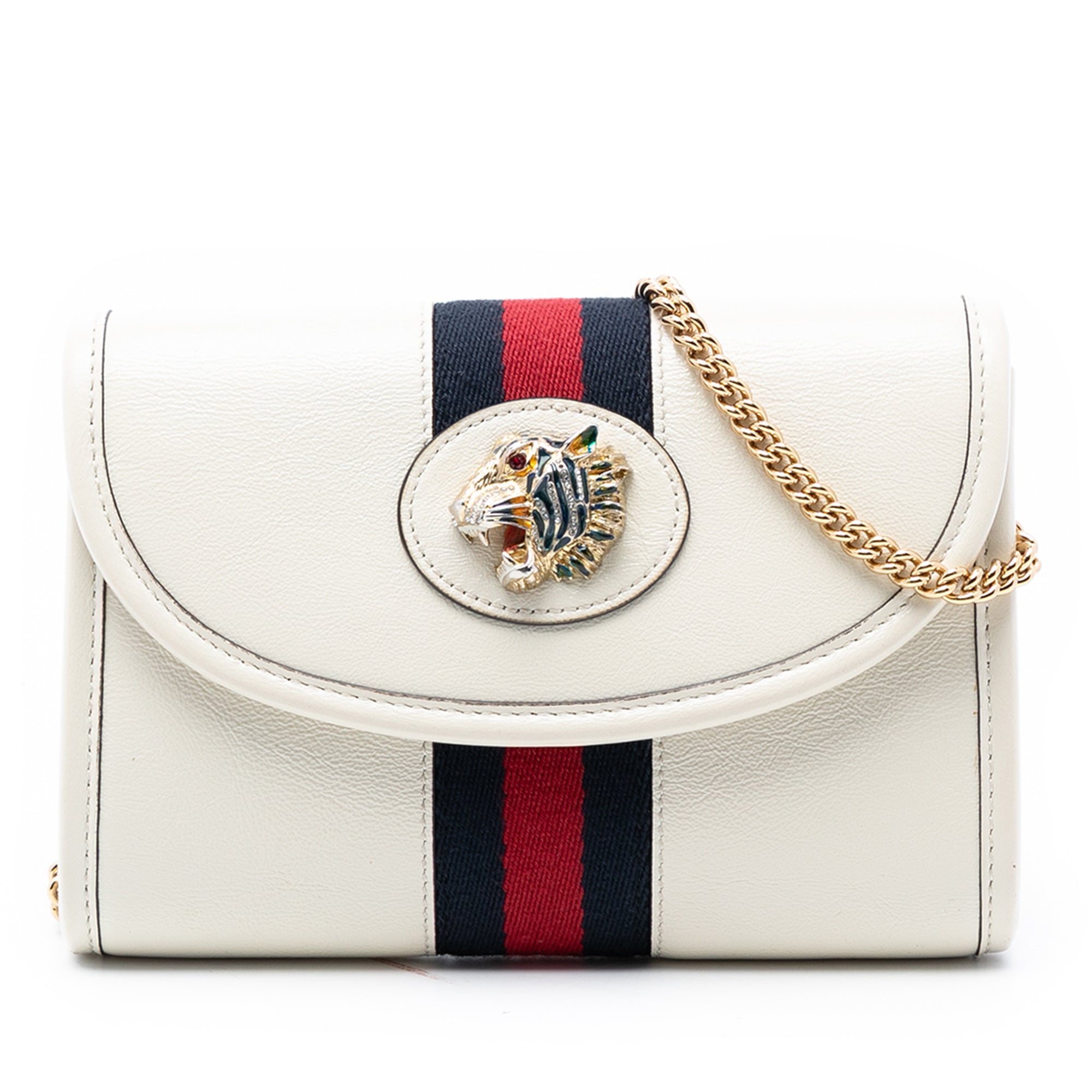 Mini Calfskin Rajah Web Chain Crossbody - Image 1