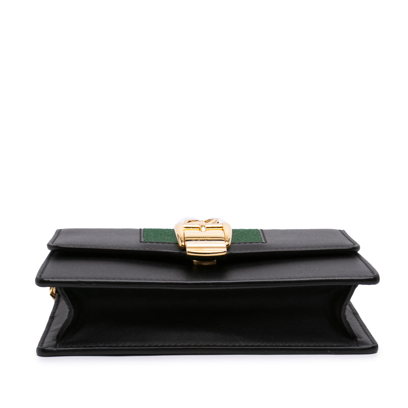 Super Mini Calfskin Web Sylvie Chain Crossbody - Image 3