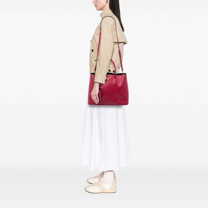 Large Saffiano Cuir Double Satchel - Image 6