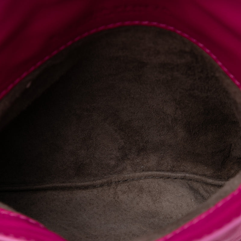 Mini Nappa Intrecciato Expandable Chain Flap Crossbody - Image 4