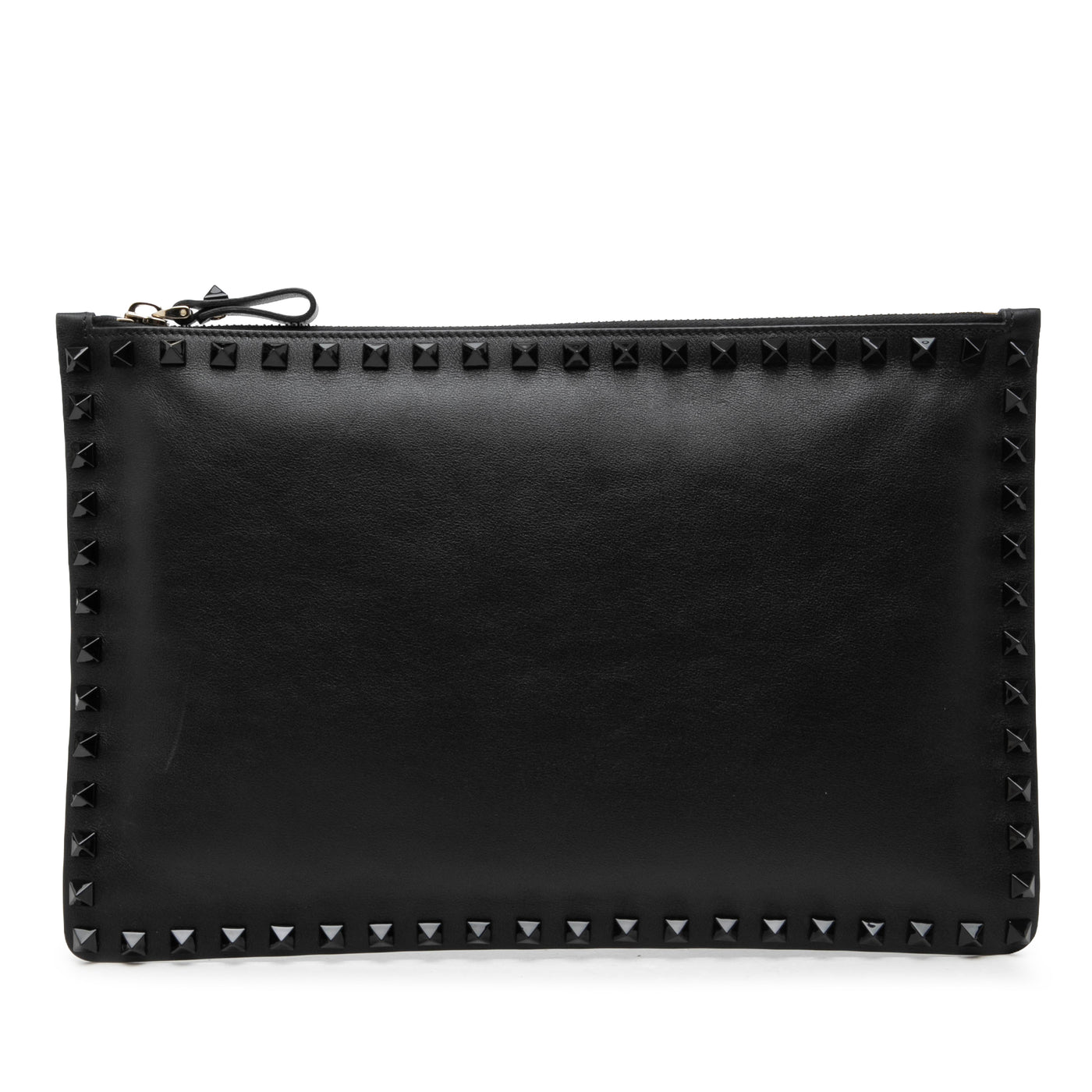 Leather Rockstud Clutch - Image 1