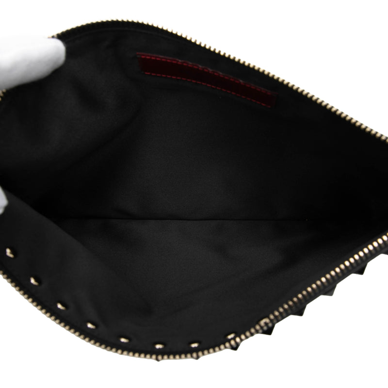 Leather Rockstud Clutch - Image 4