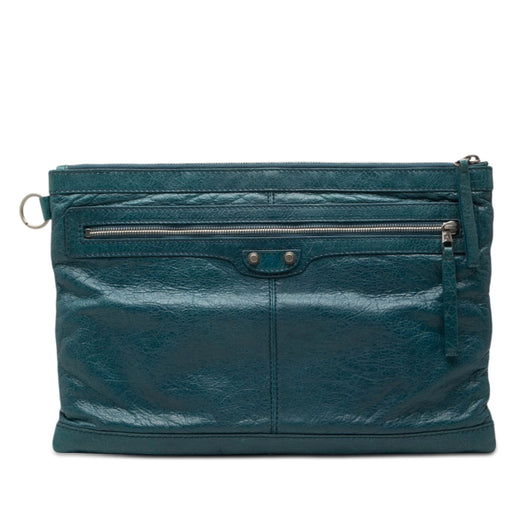 Lambskin Motocross Classic Clip Clutch L - Image 1