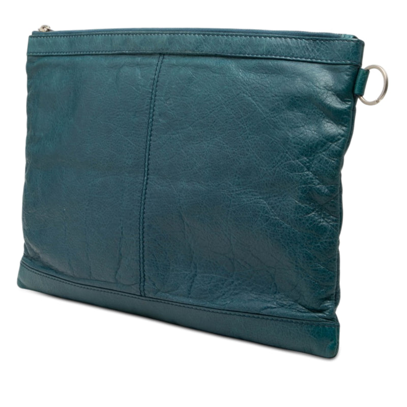 Lambskin Motocross Classic Clip Clutch L - Image 2