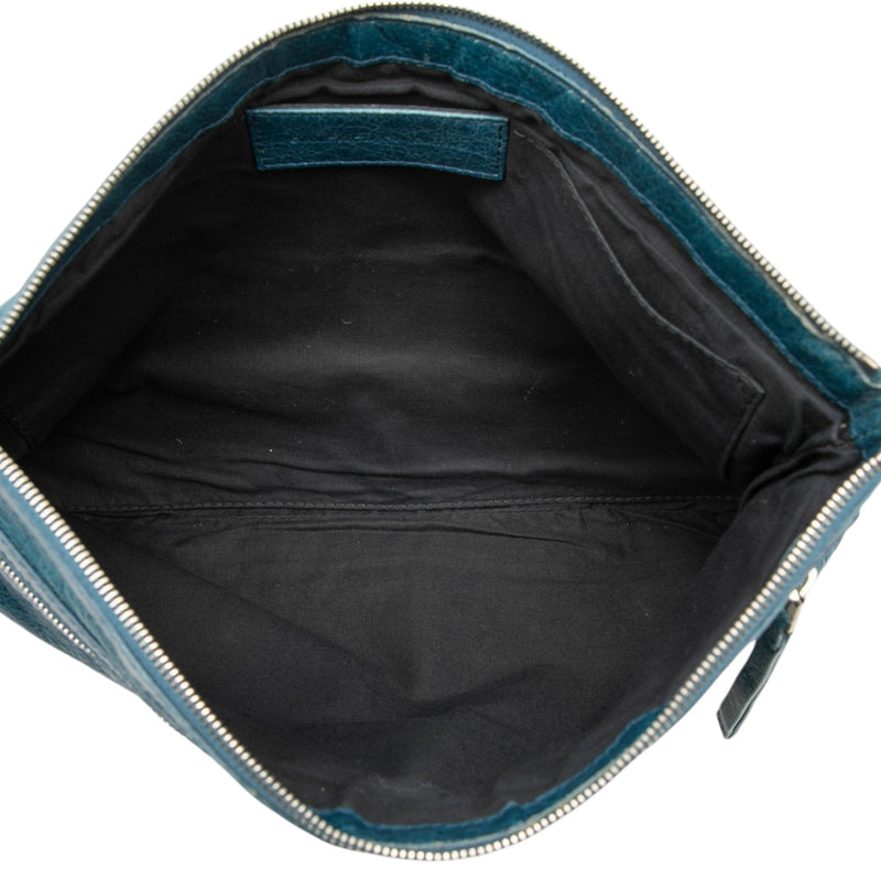 Lambskin Motocross Classic Clip Clutch L - Image 4