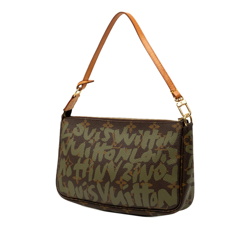 Stephen Sprouse Monogram Graffiti Pochette Accessoires - Image 2