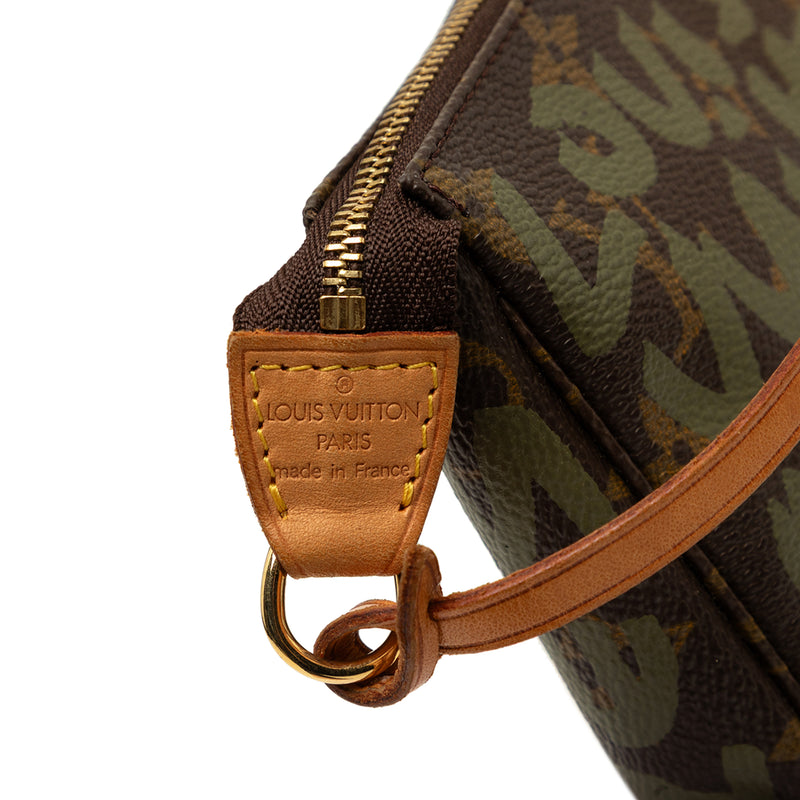 Stephen Sprouse Monogram Graffiti Pochette Accessoires - Image 5