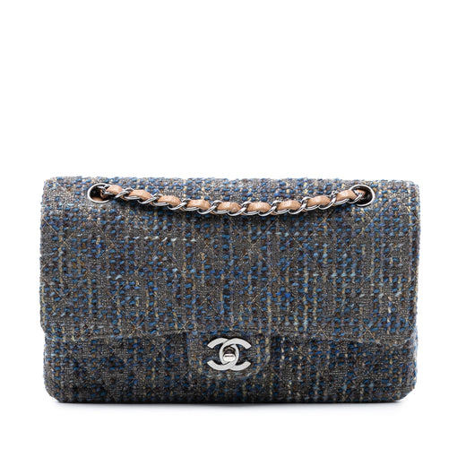 Medium Classic Tweed Double Flap - Image 1
