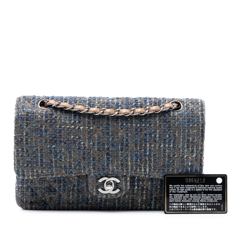 Medium Classic Tweed Double Flap - Image 8