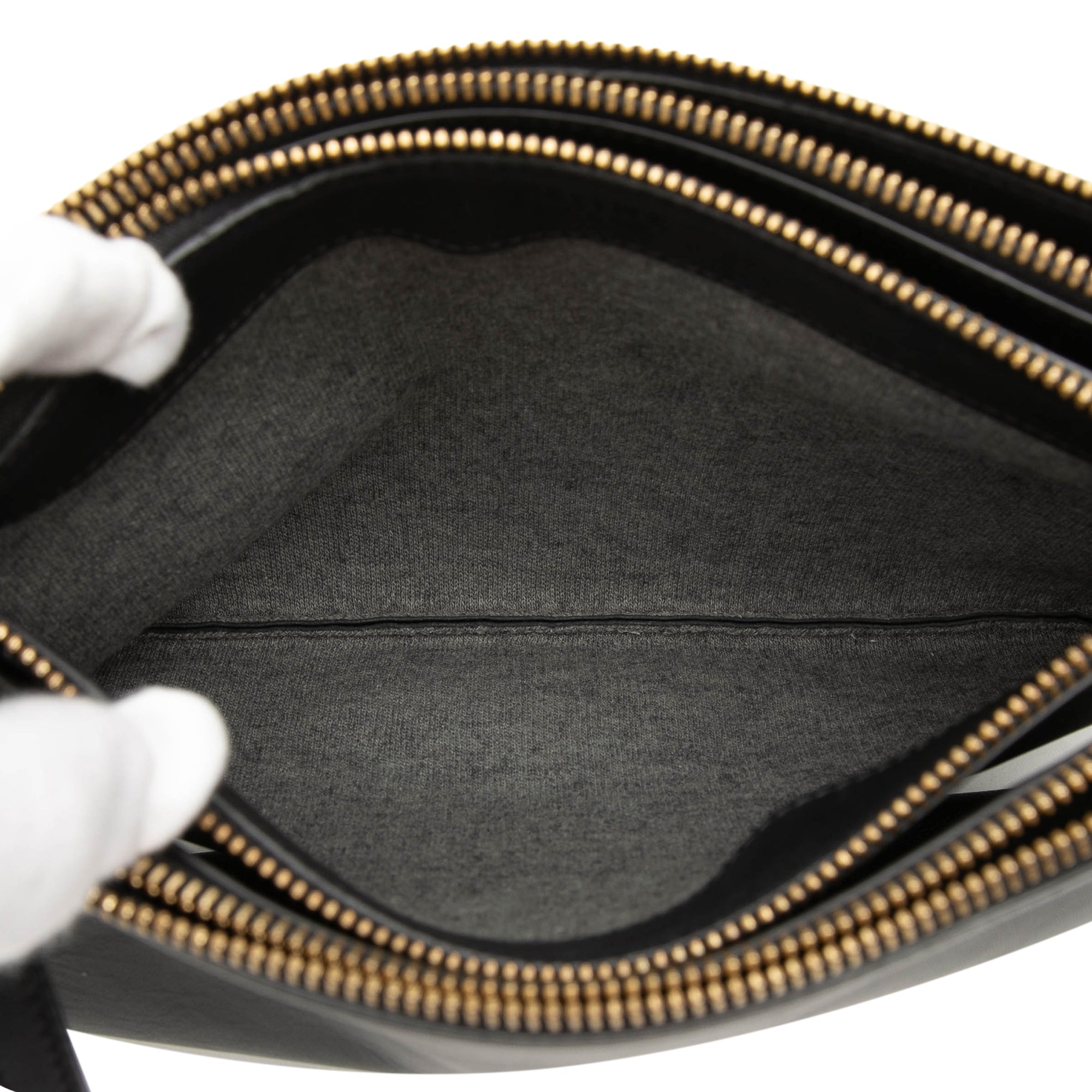 Large Lambskin Trio Crossbody - Image 4