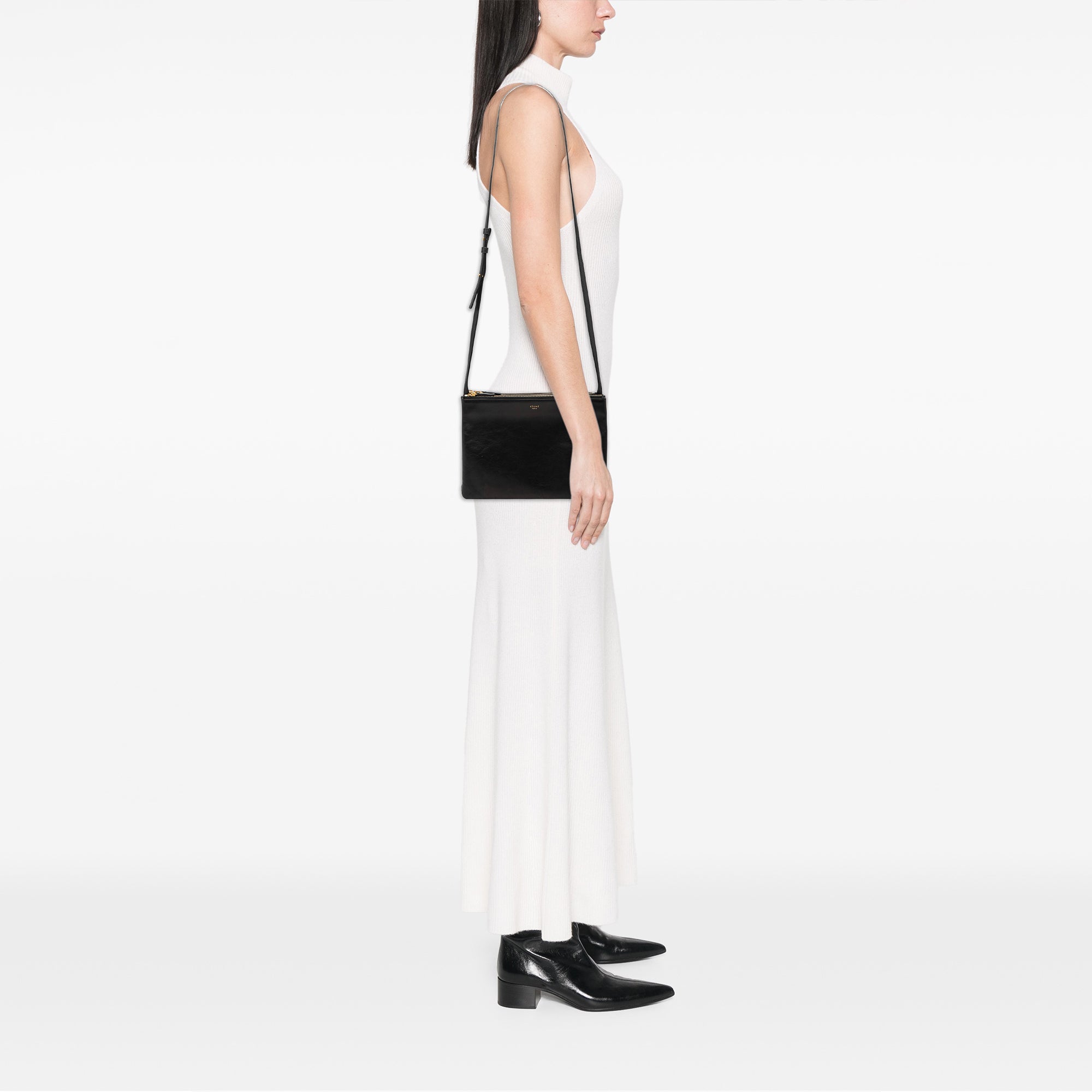 Large Lambskin Trio Crossbody - Image 7