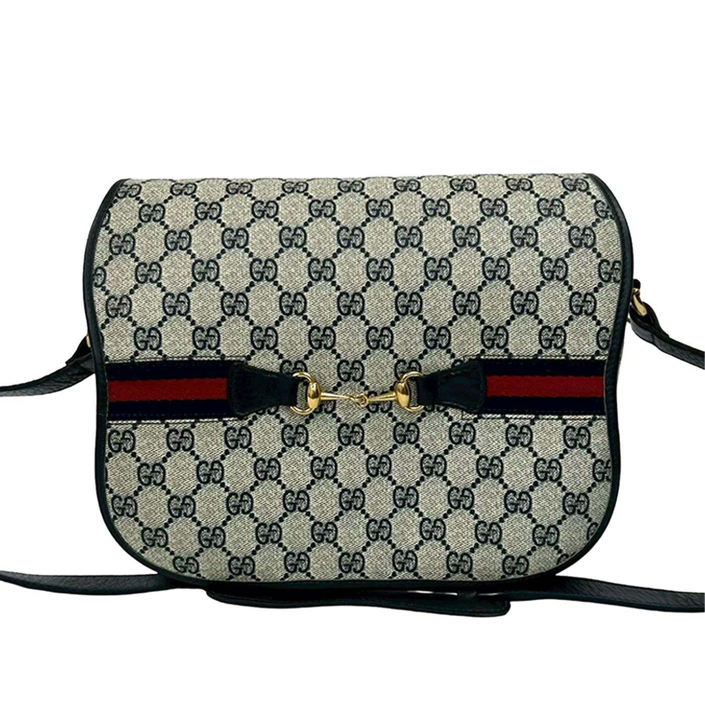 GG Supreme Horsebit Web Crossbody - Image 1