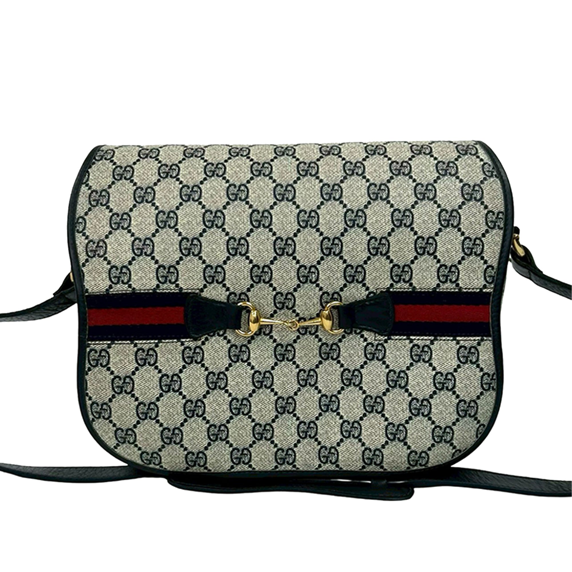 GG Supreme Horsebit Web Crossbody - Image 1
