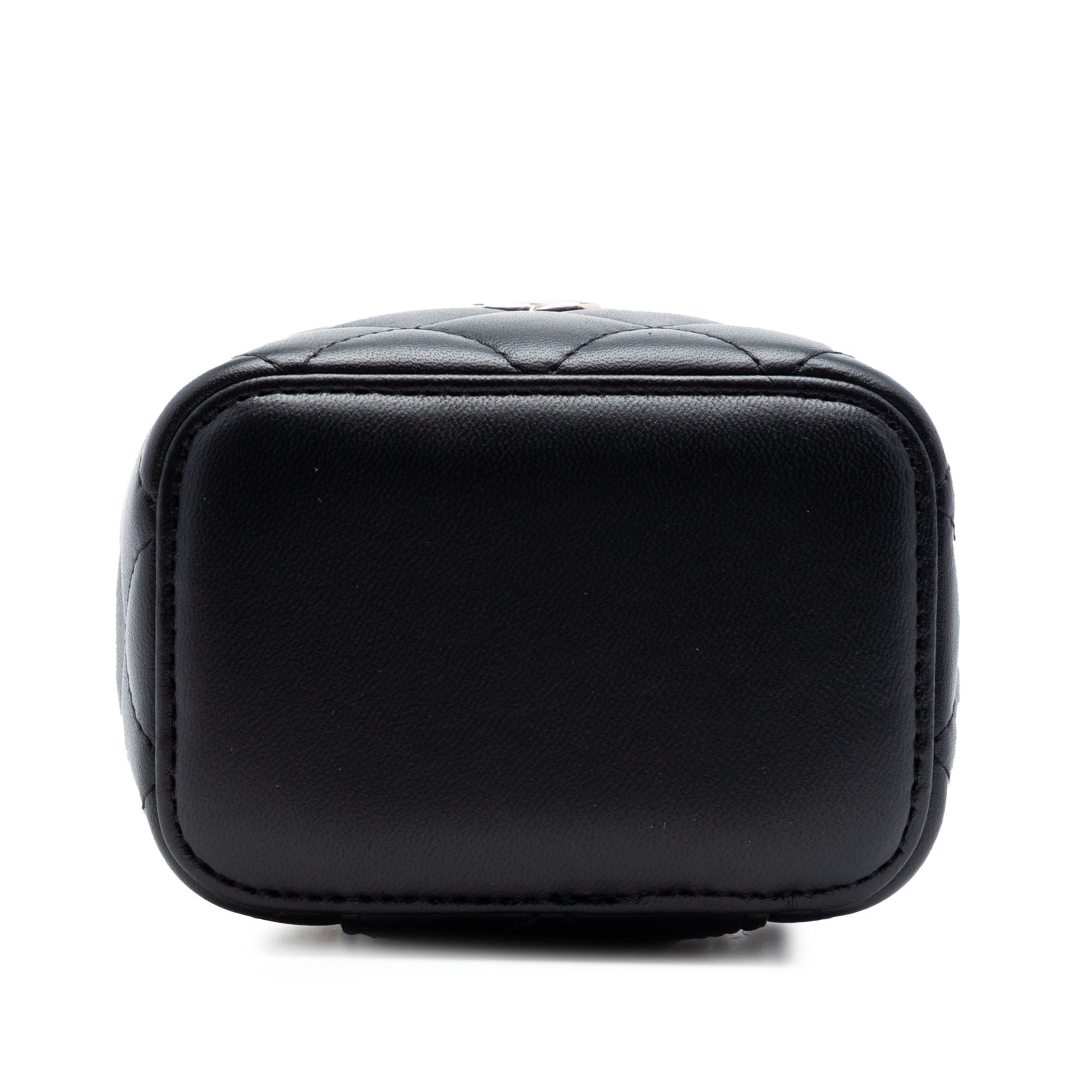 Mini Quilted Lambskin Trendy CC Vanity Case - Image 3
