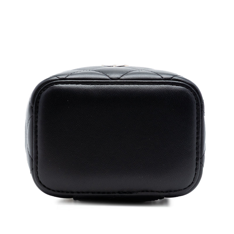 Mini Quilted Lambskin Trendy CC Vanity Case - Image 3