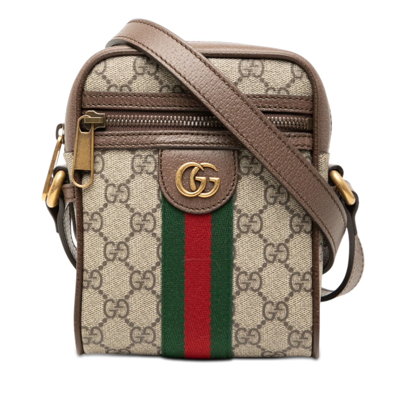 Mini GG Supreme Web Ophidia Crossbody - Image 1