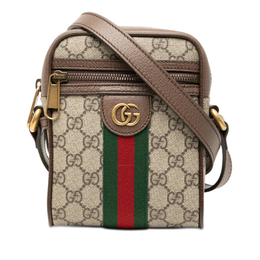 Mini GG Supreme Web Ophidia Crossbody - Image 1