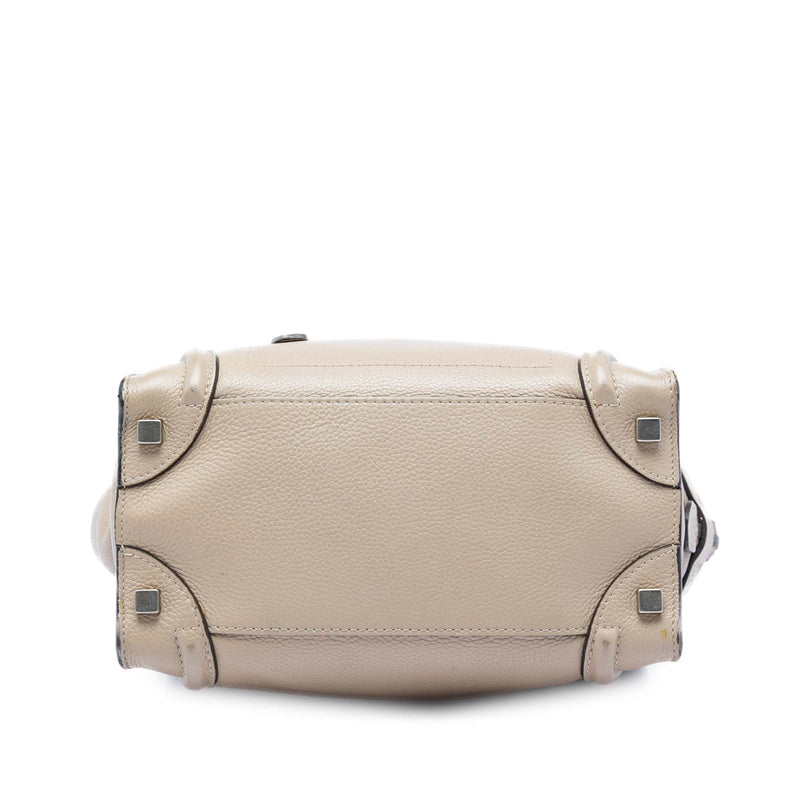 Micro Leather Luggage Tote - Image 3