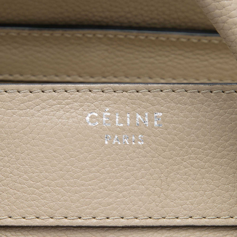 Micro Leather Luggage Tote - Image 5
