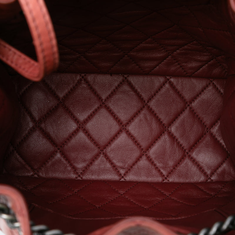 Medium Stitched Calfskin Urban Luxury Drawstring Backpack - Image 4
