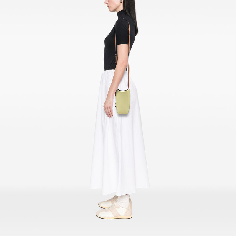 Leather Gate Pocket Crossbody - Image 7