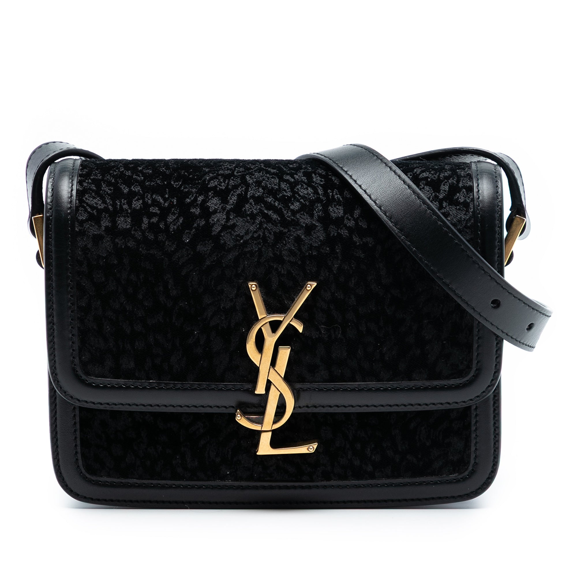 Small Velvet Solferino Satchel In Box - Image 1