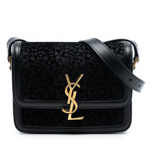 Small Velvet Solferino Satchel In Box - Image 1