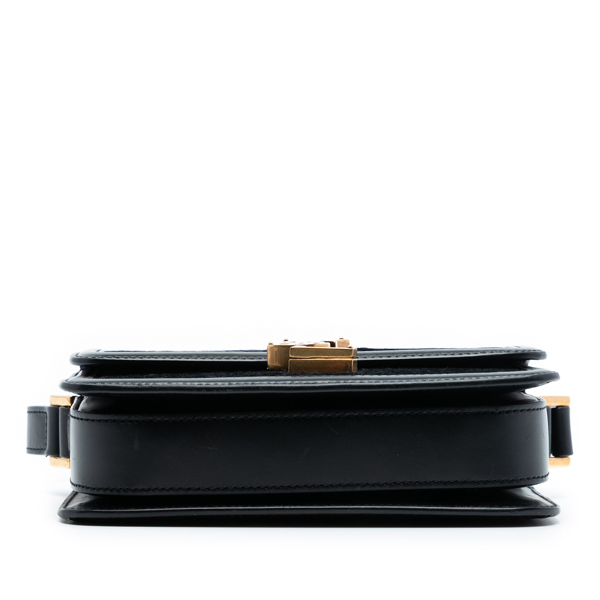 Small Velvet Solferino Satchel In Box - Image 3
