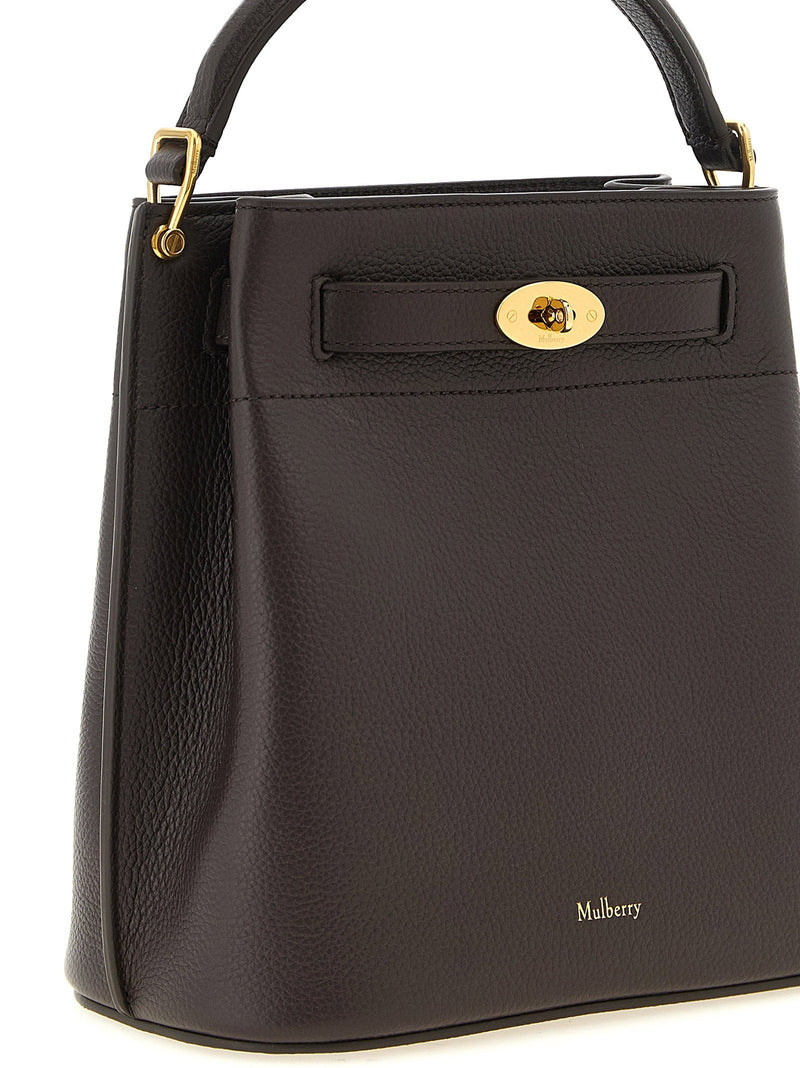 Mulberry Islington Bucket Bag — Brown Hammered Calf Leather