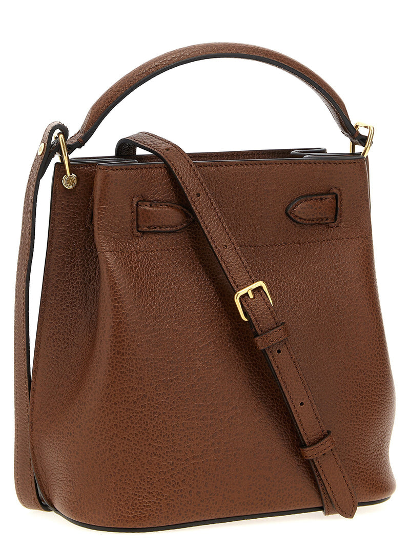 Mulberry Islington Bucket Bag — Brown Leather