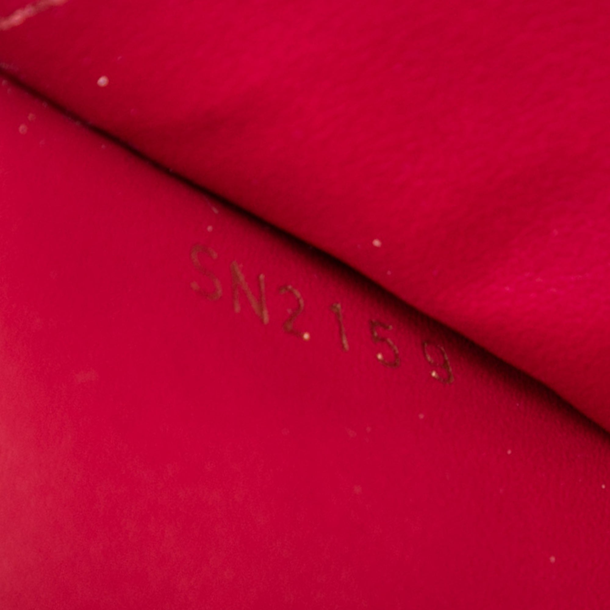 Monogram Flore Wallet On Chain - Image 6