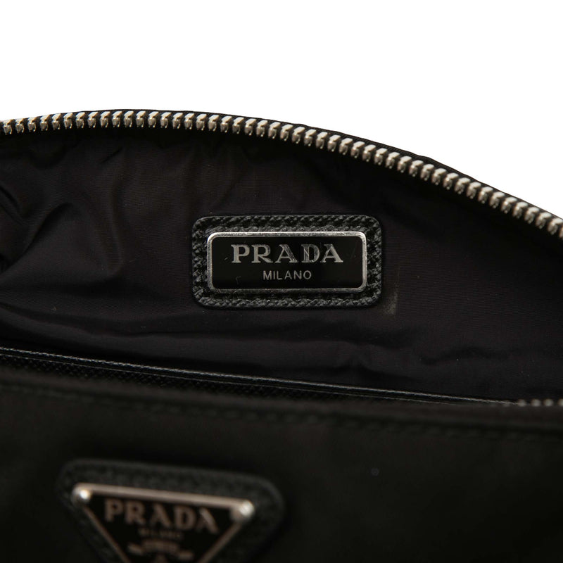Tessuto Zip Clutch - Image 5