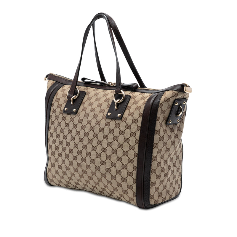 GG Canvas Charm Satchel - Image 2