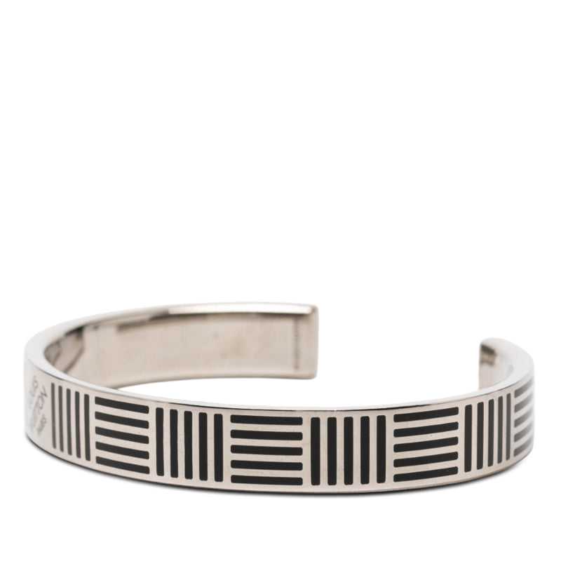 Brass Damier Colors Cuff Bracelet - Image 2