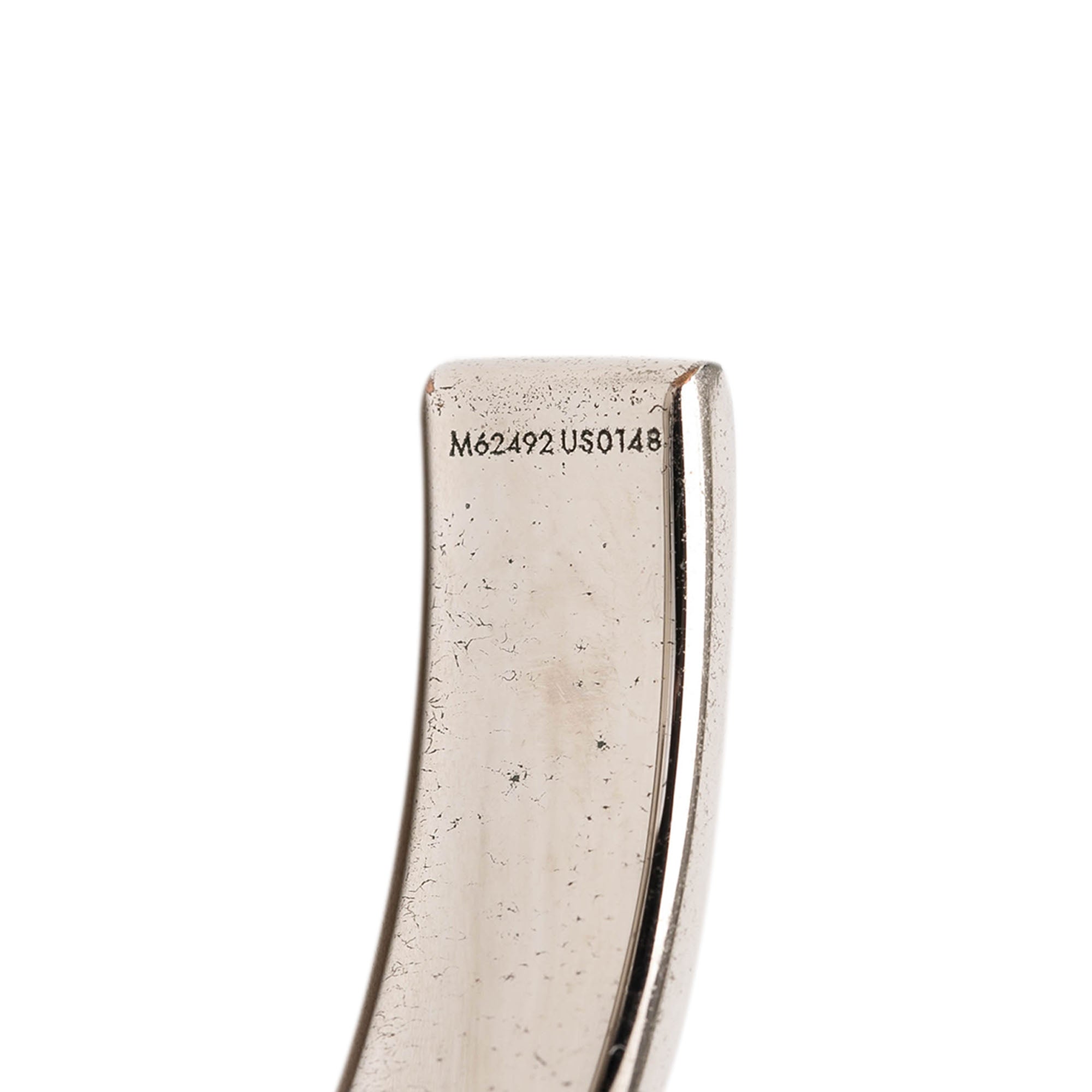 Brass Damier Colors Cuff Bracelet - Image 5