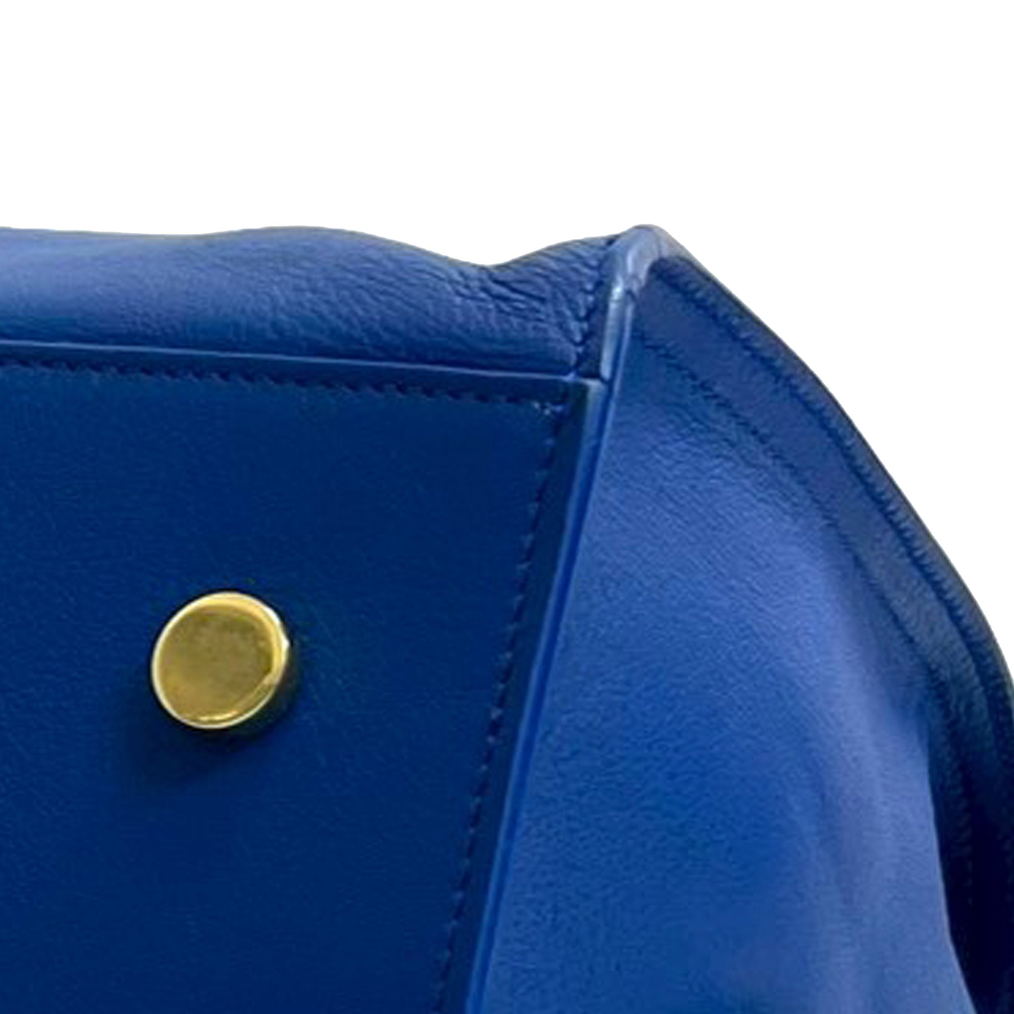 Small Leather Monogram Downtown Cabas Satchel - Image 10