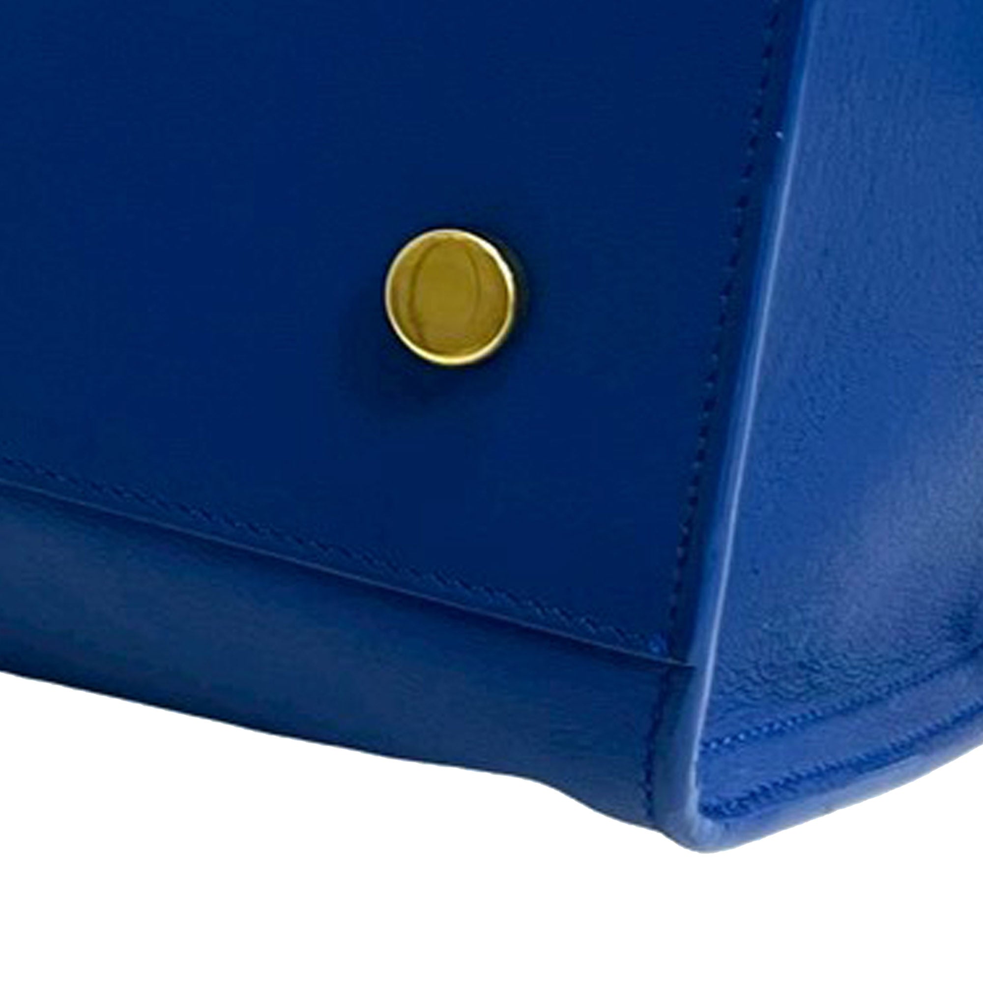 Small Leather Monogram Downtown Cabas Satchel - Image 12