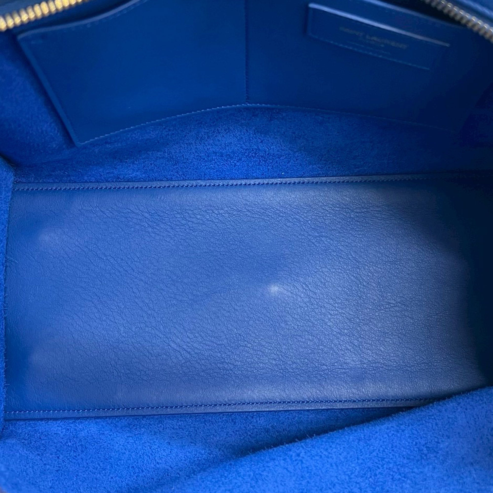 Small Leather Monogram Downtown Cabas Satchel - Image 3