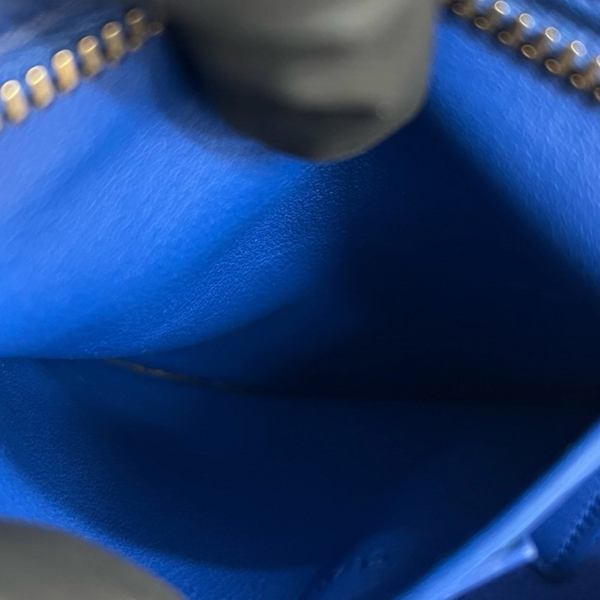 Small Leather Monogram Downtown Cabas Satchel - Image 4