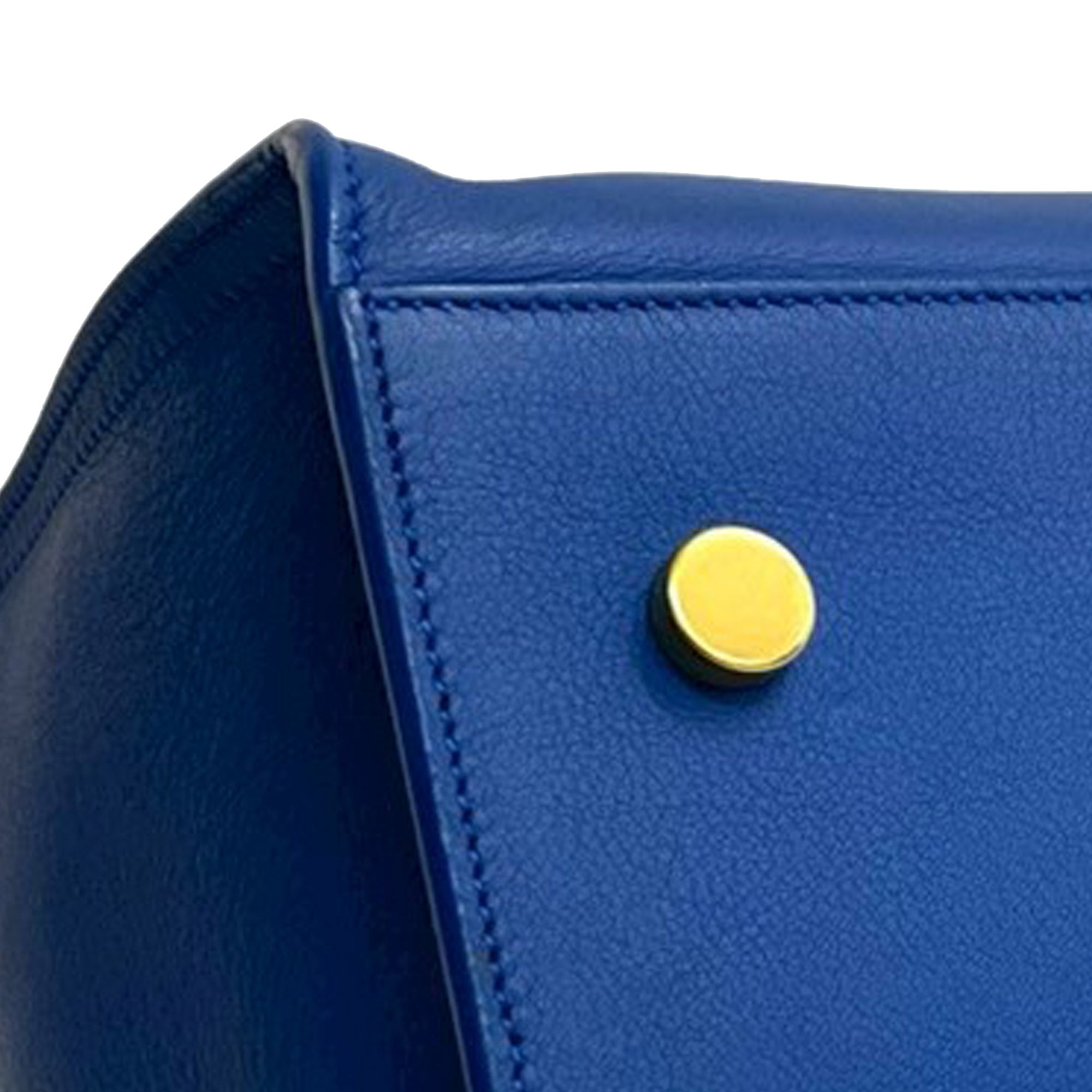 Small Leather Monogram Downtown Cabas Satchel - Image 9