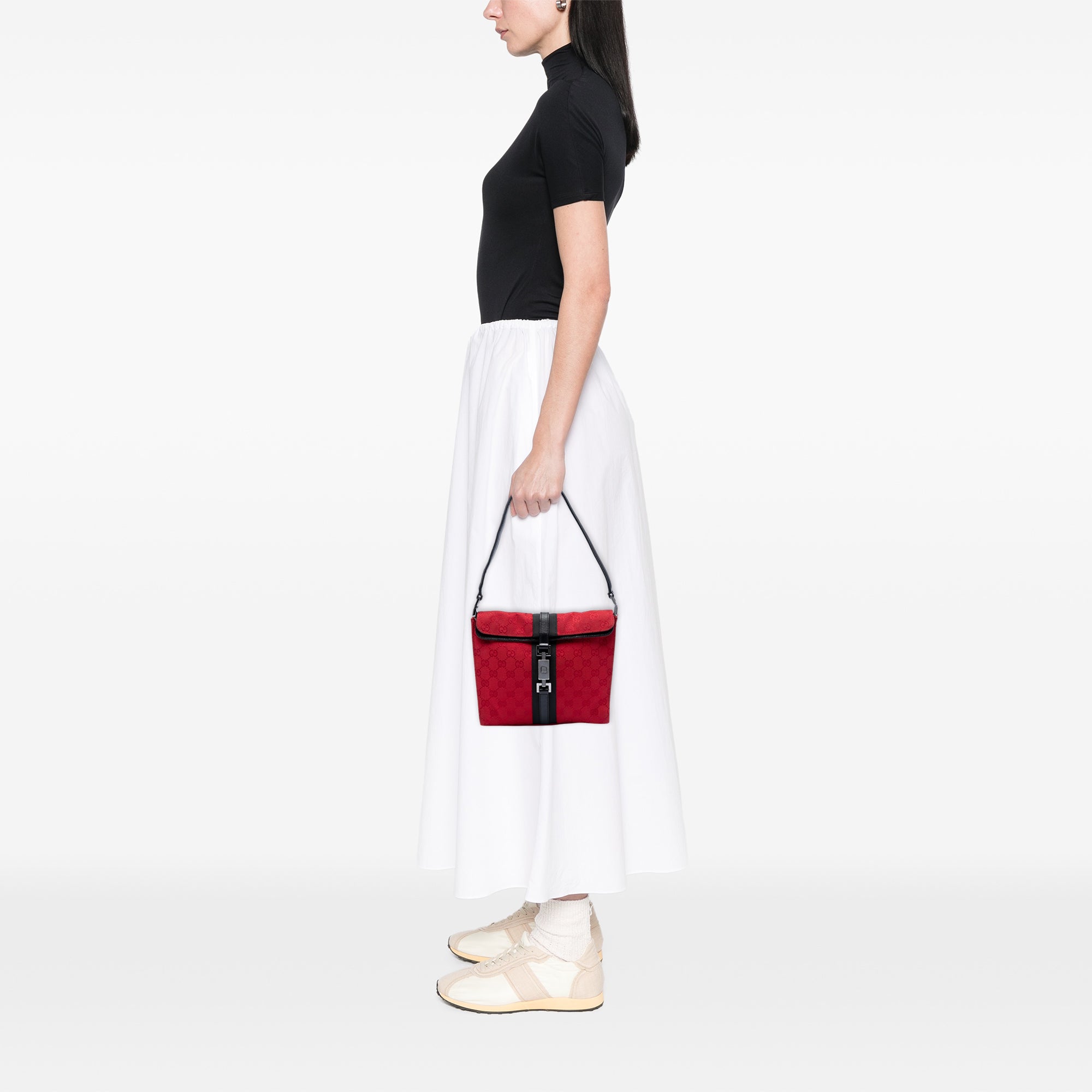 GG Canvas Jackie Shoulder Bag - Image 7