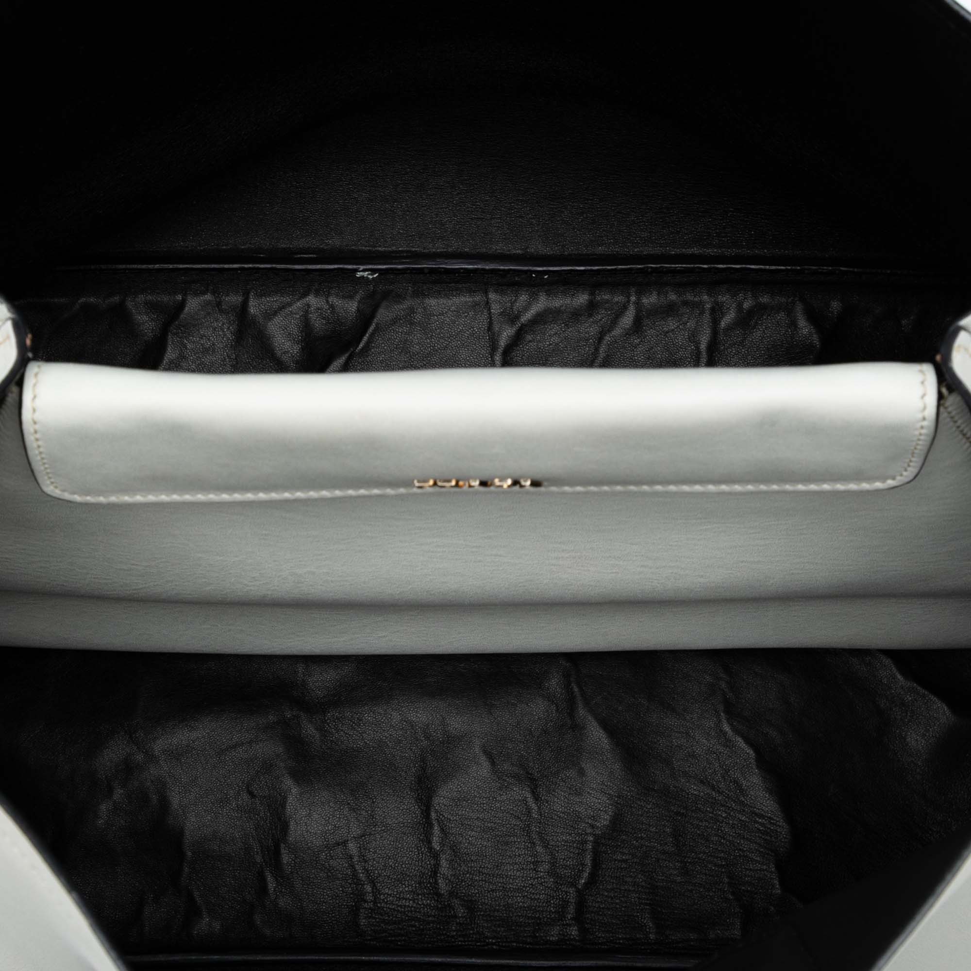 Large City Calf Double Satchel - Image 4