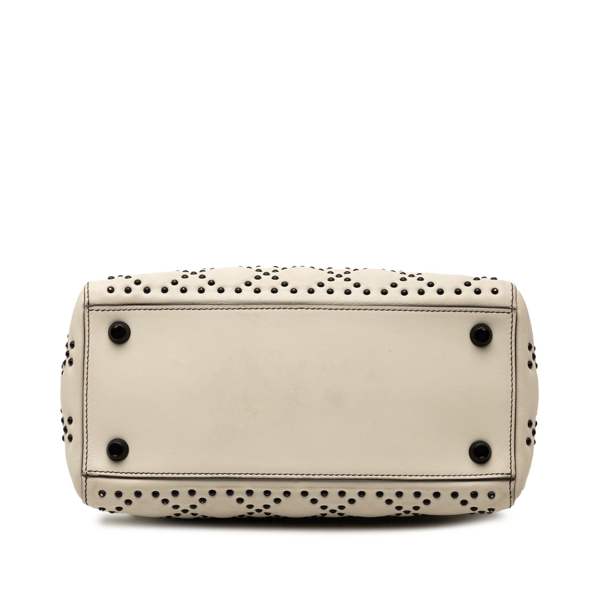 Medium Lambskin Cannage Studded Supple Lady Dior - Image 3