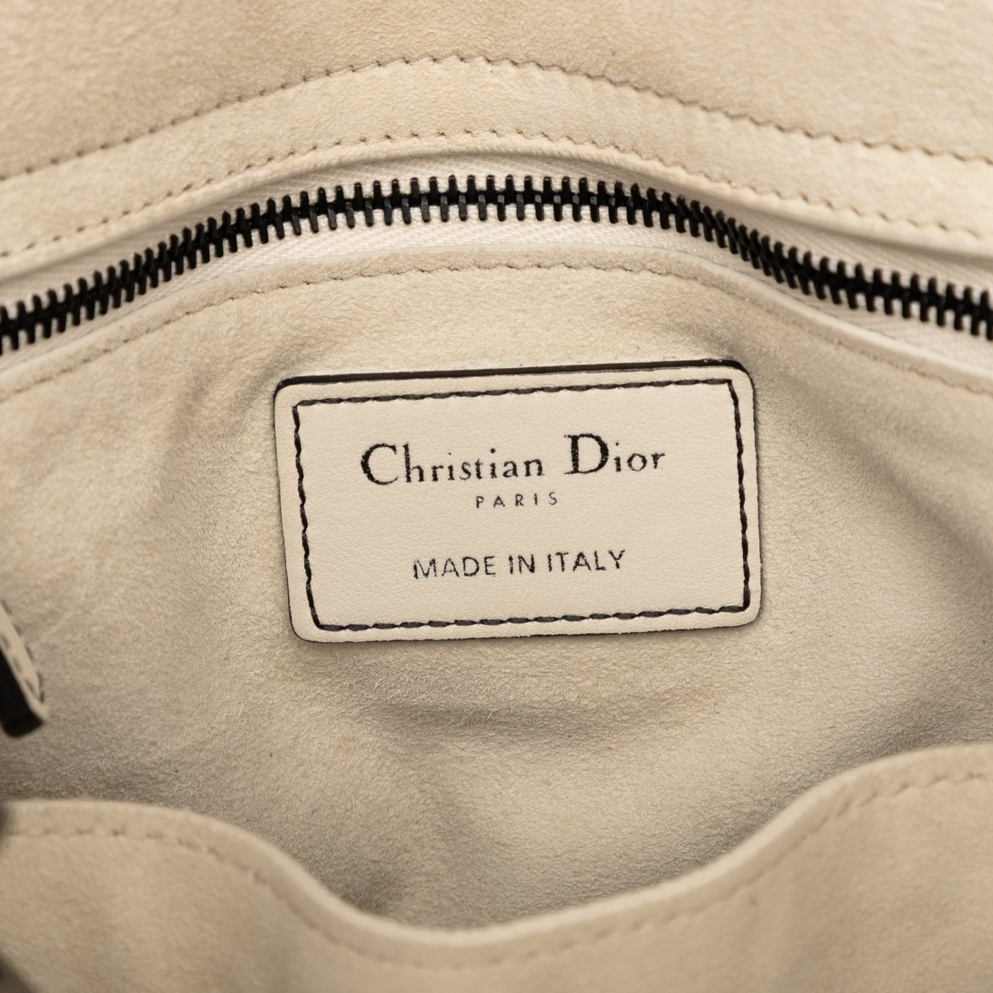 Medium Lambskin Cannage Studded Supple Lady Dior - Image 5