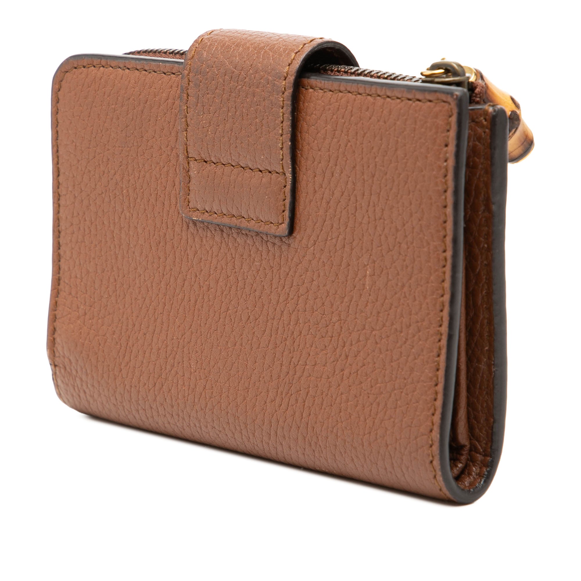 GG Marmont Calfskin Bamboo Bifold Wallet - Image 2