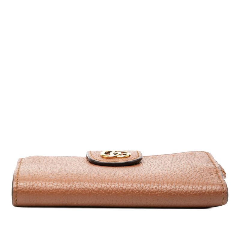 GG Marmont Calfskin Bamboo Bifold Wallet - Image 3