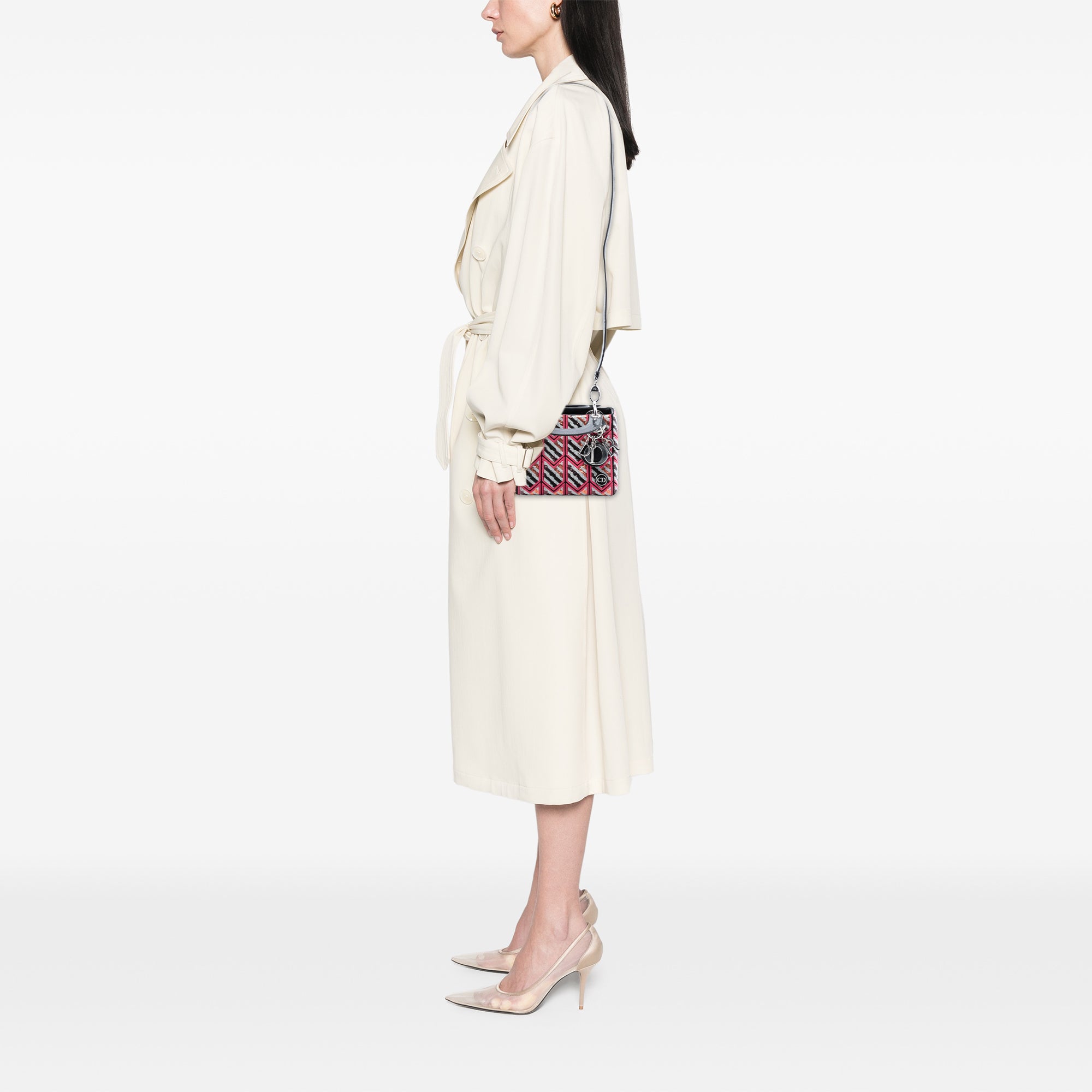 Mini Patent Sequined Lady Dior - Image 7
