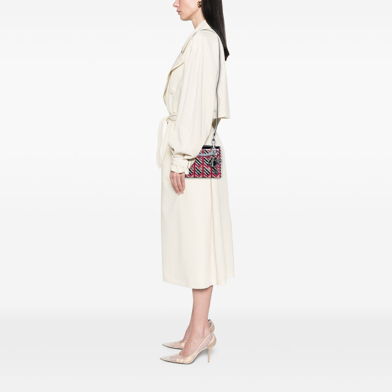 Mini Patent Sequined Lady Dior - Image 7